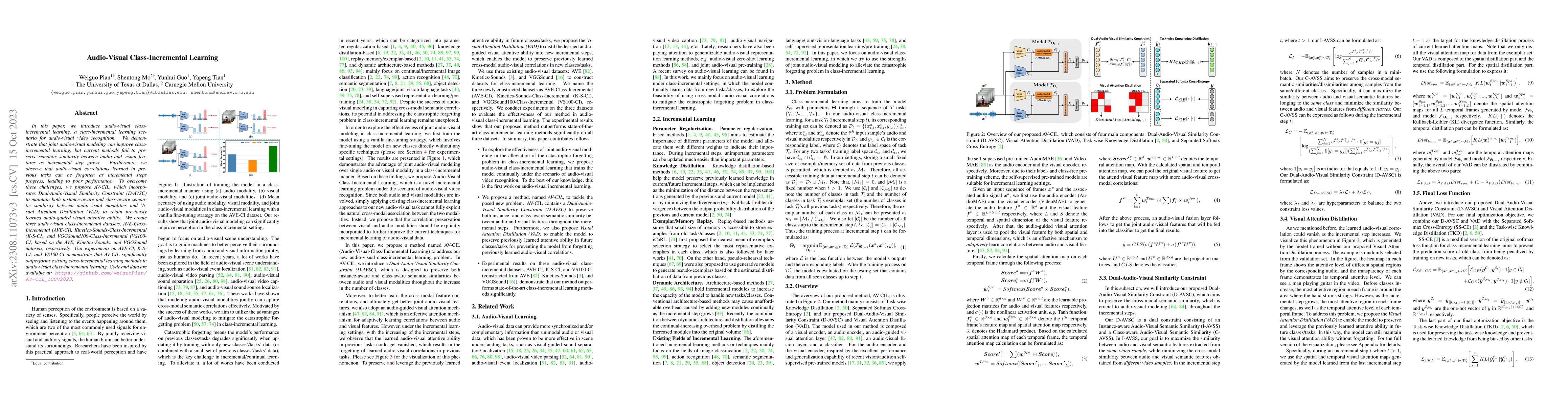 Thumbnail for Audio-Visual Class-Incremental Learning