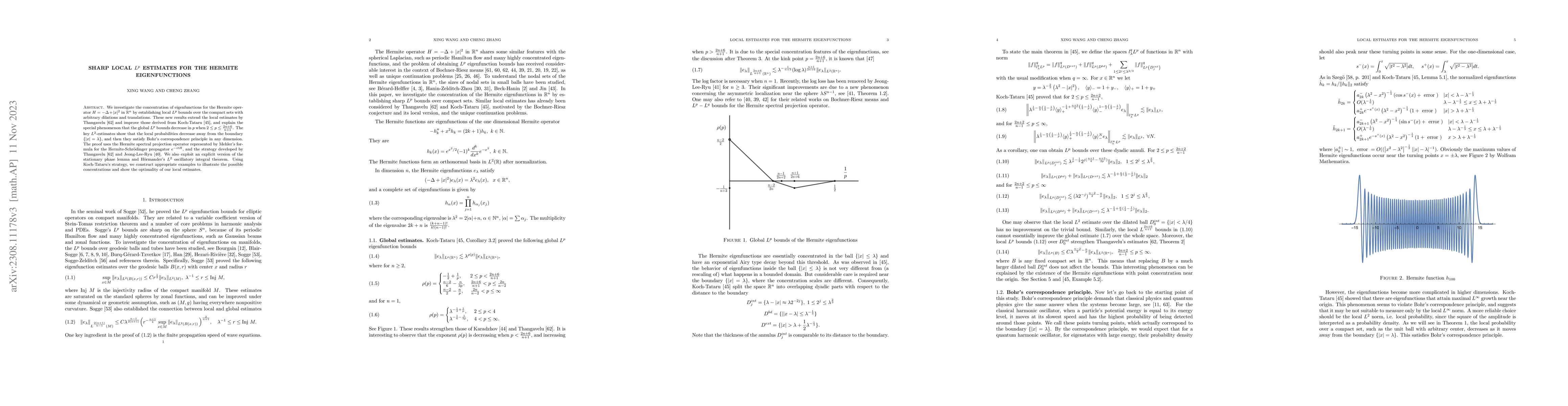 Thumbnail for Sharp local $L^p$ estimates for the Hermite eigenfunctions