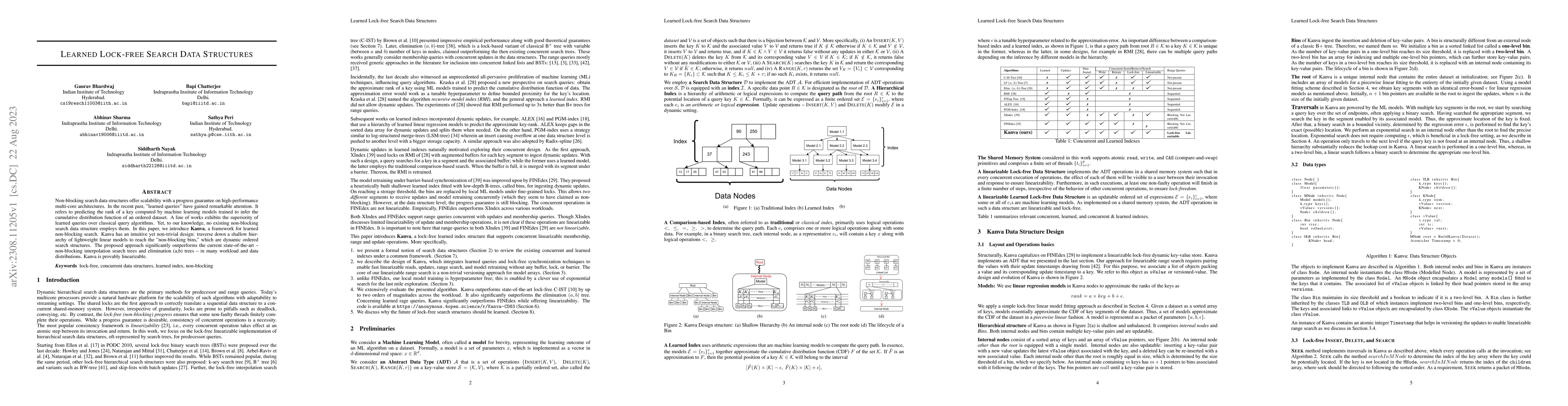 Thumbnail for Learned Lock-free Search Data Structures