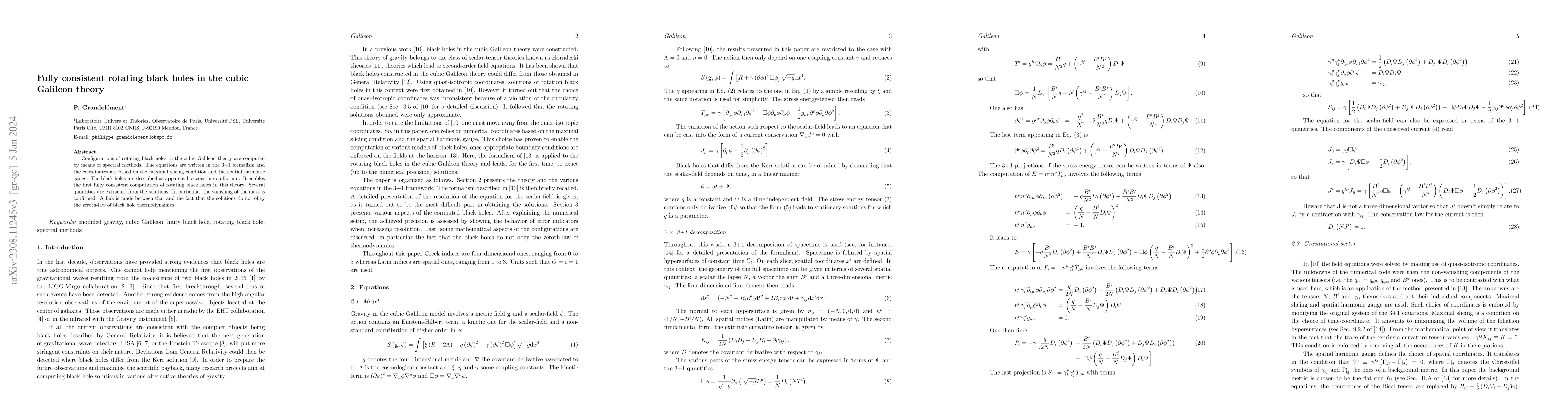 Thumbnail for Fully consistent rotating black holes in the cubic Galileon theory
