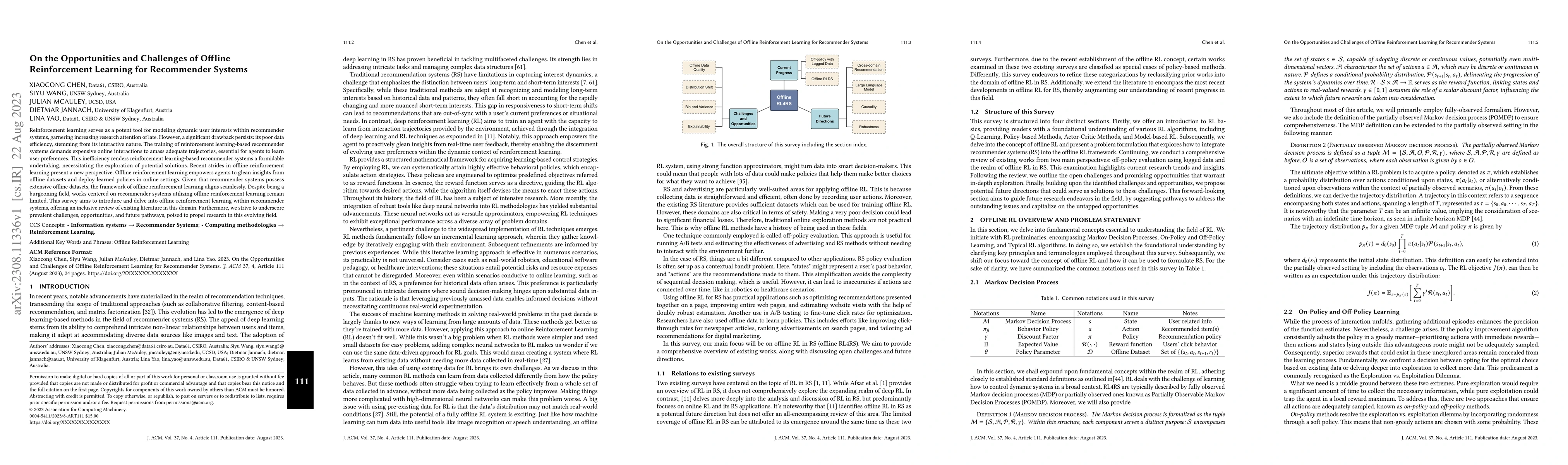 Thumbnail for On the Opportunities and Challenges of Offline Reinforcement Learning
  for Recommender Systems