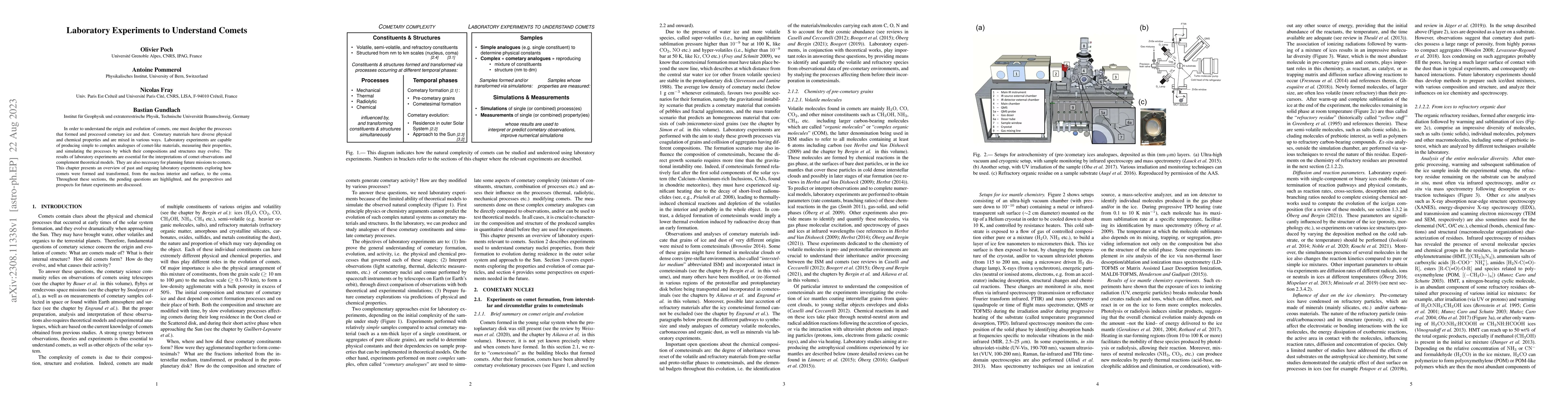 Thumbnail for Laboratory Experiments to Understand Comets