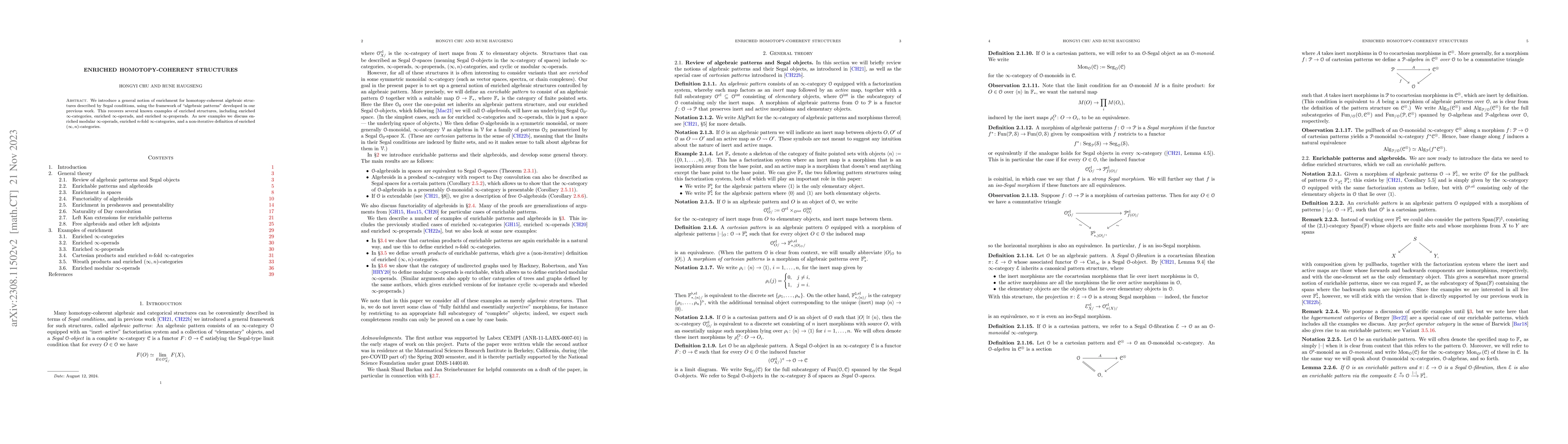 Thumbnail for Enriched homotopy-coherent structures
