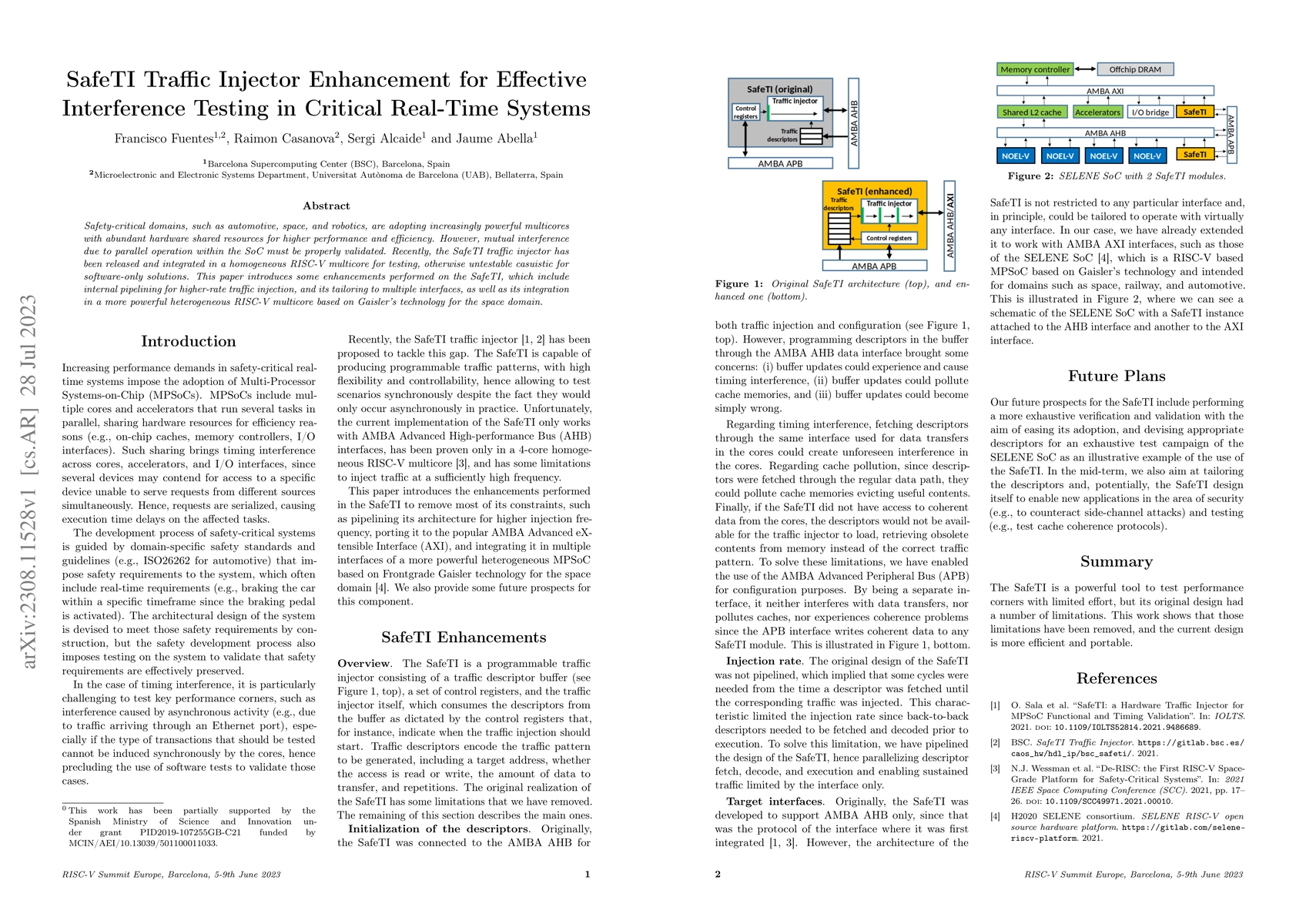 Thumbnail for SafeTI Traffic Injector Enhancement for Effective Interference Testing
  in Critical Real-Time Systems