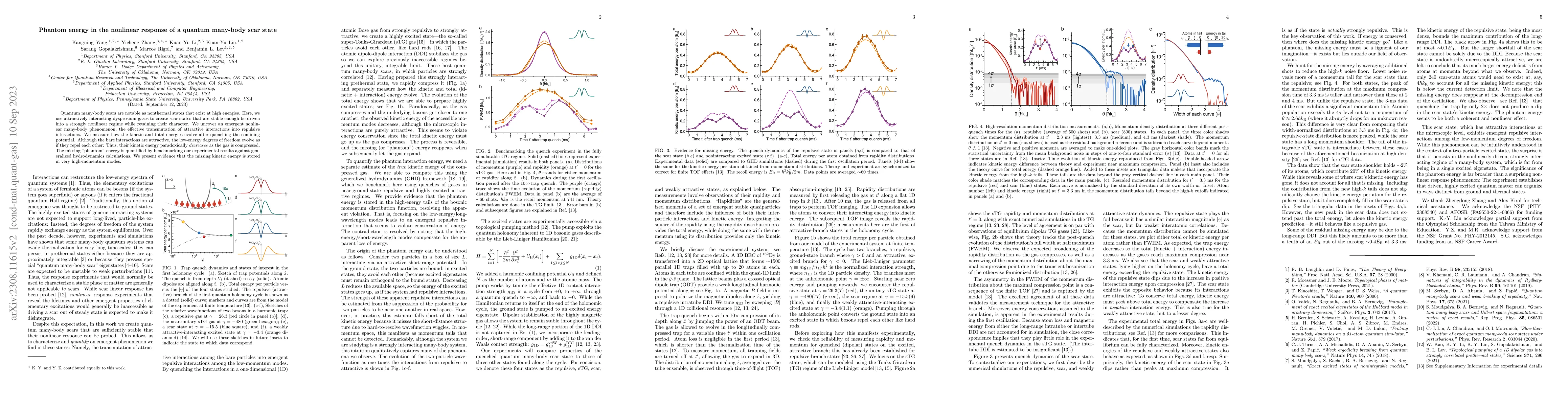 Thumbnail for Phantom energy in the nonlinear response of a quantum many-body scar
  state