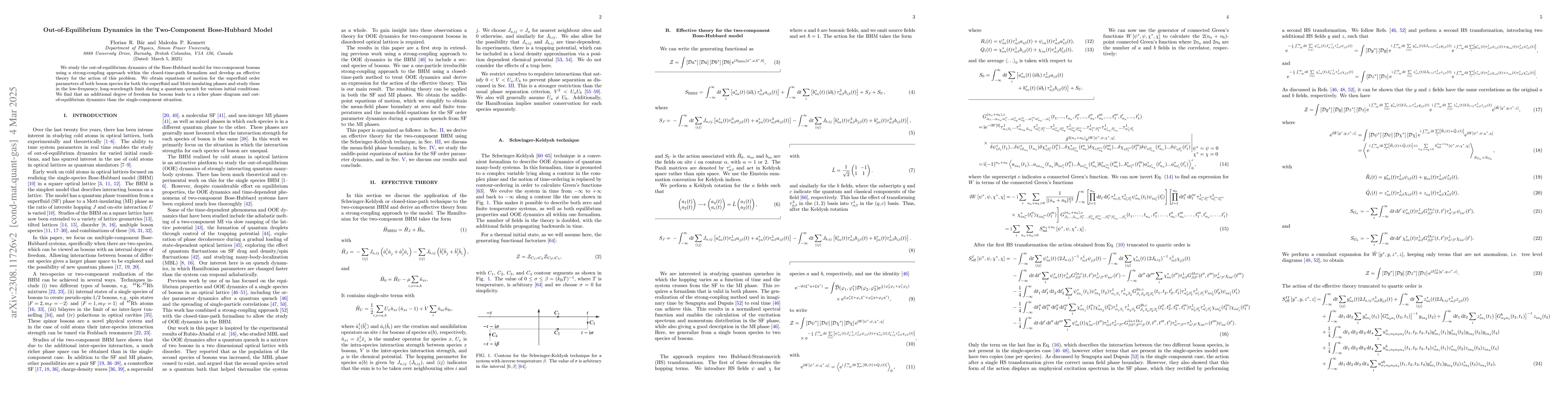 Thumbnail for Out-of-Equilibrium Dynamics in the Two-Component Bose-Hubbard Model