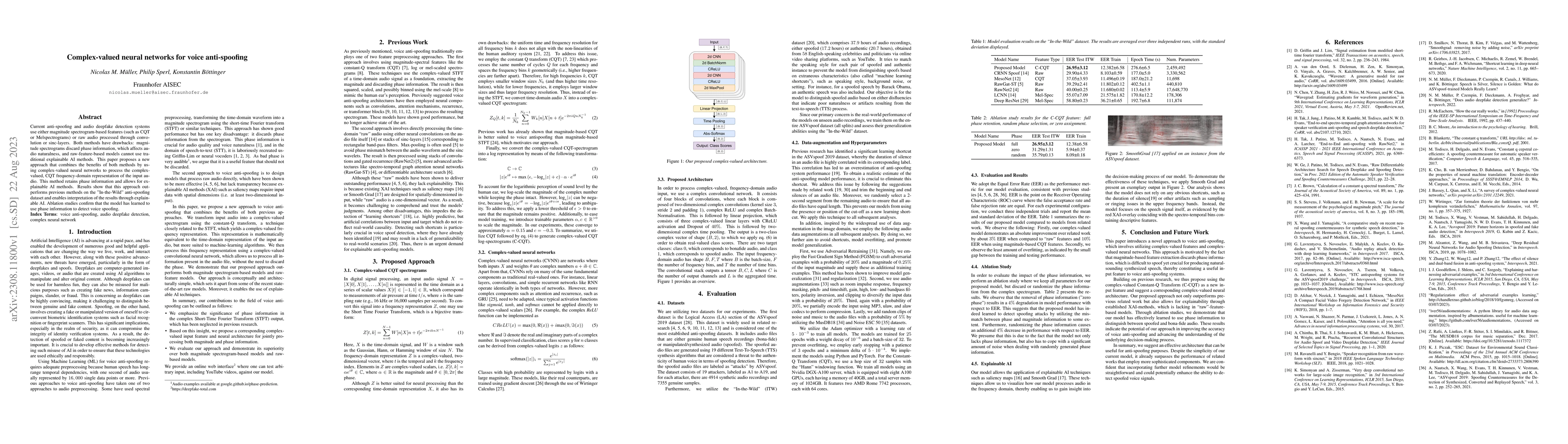 Thumbnail for Complex-valued neural networks for voice anti-spoofing