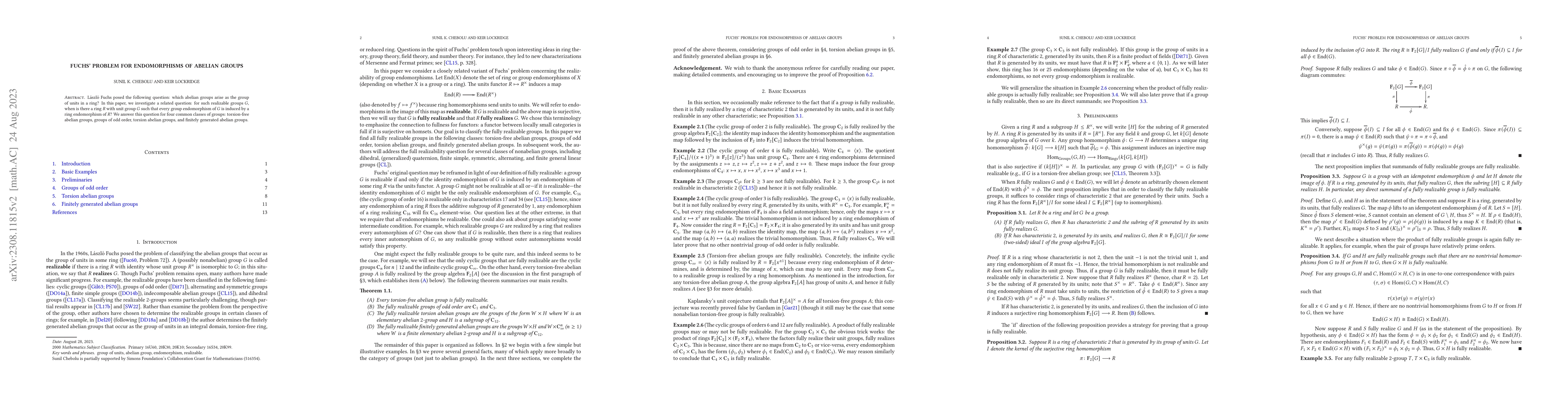 Thumbnail for Fuchs' problem for endomorphisms of abelian groups