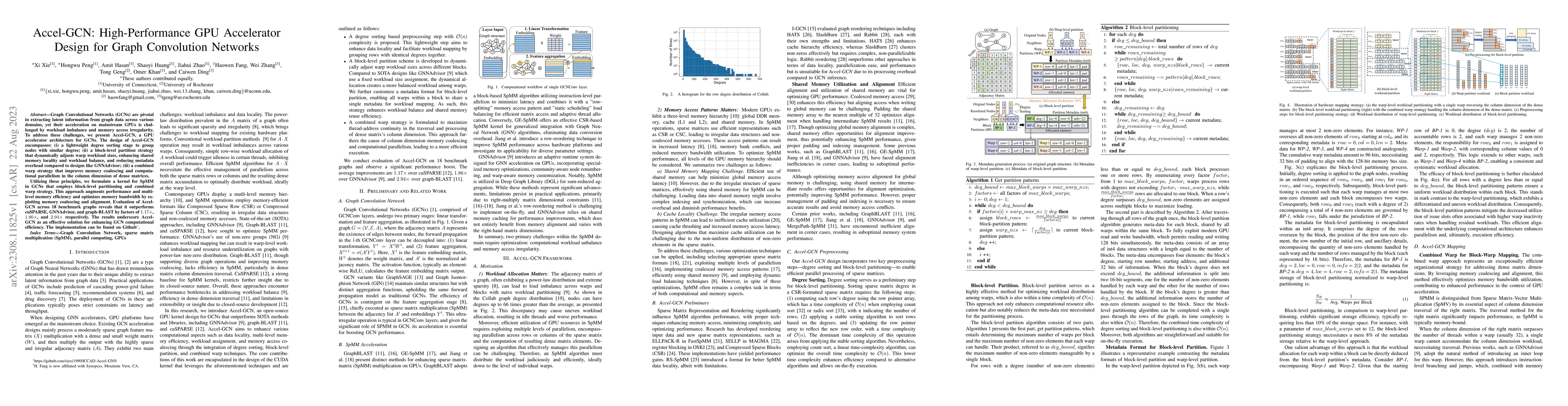 Thumbnail for Accel-GCN: High-Performance GPU Accelerator Design for Graph Convolution
  Networks