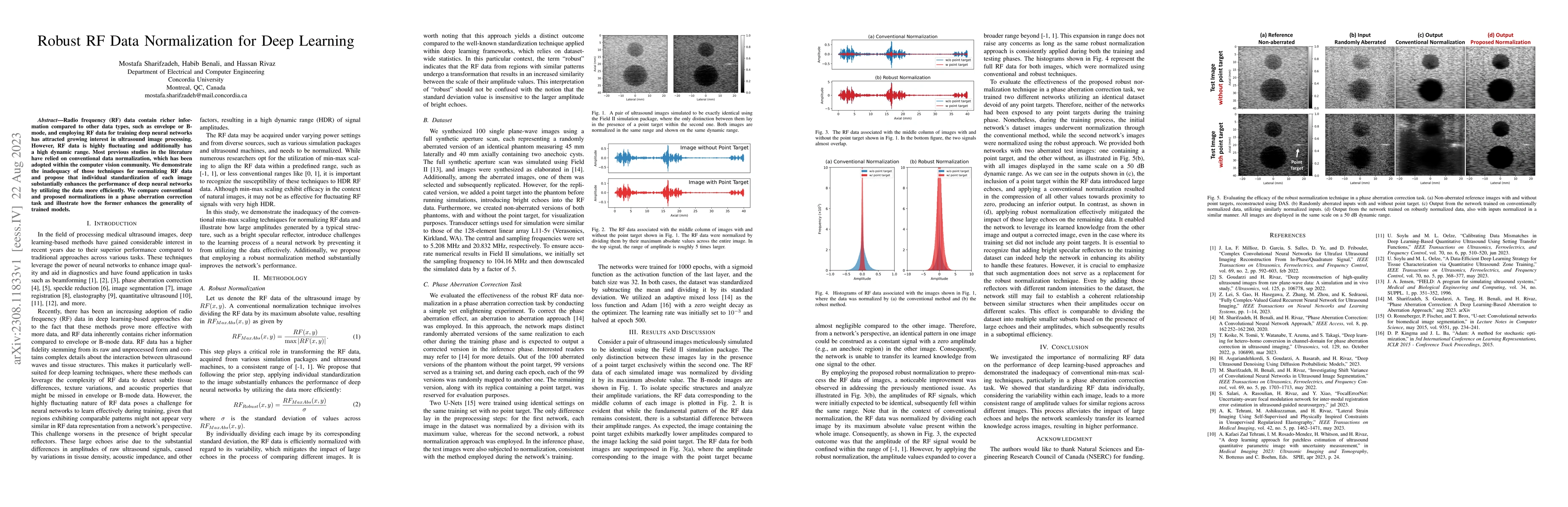 Thumbnail for Robust RF Data Normalization for Deep Learning