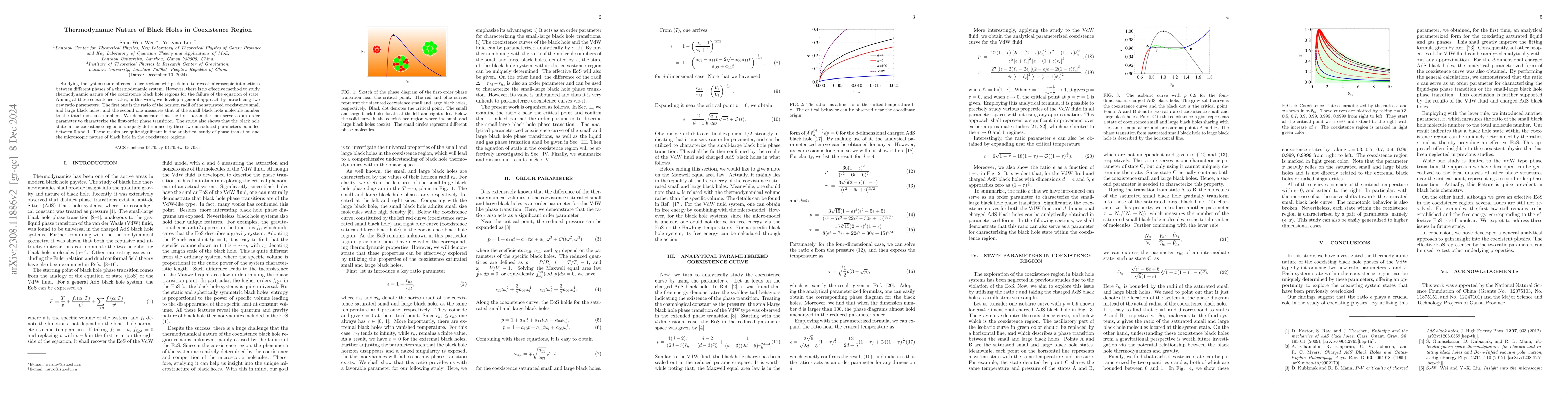 Thumbnail for Thermodynamic Nature of Black Holes in Coexistence Region