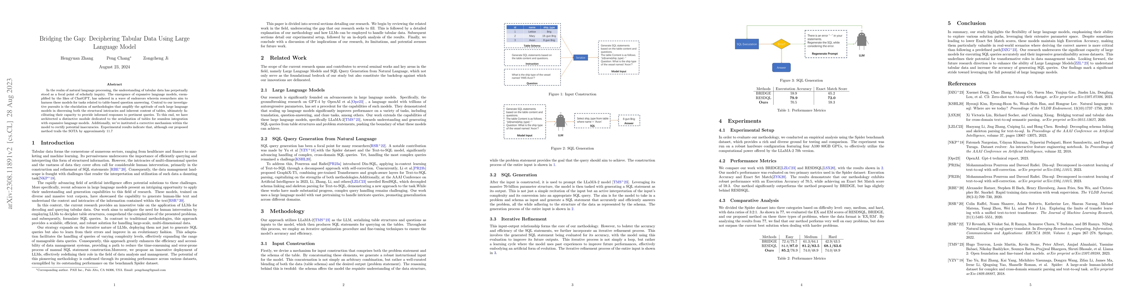 Thumbnail for Bridging the Gap: Deciphering Tabular Data Using Large Language Model