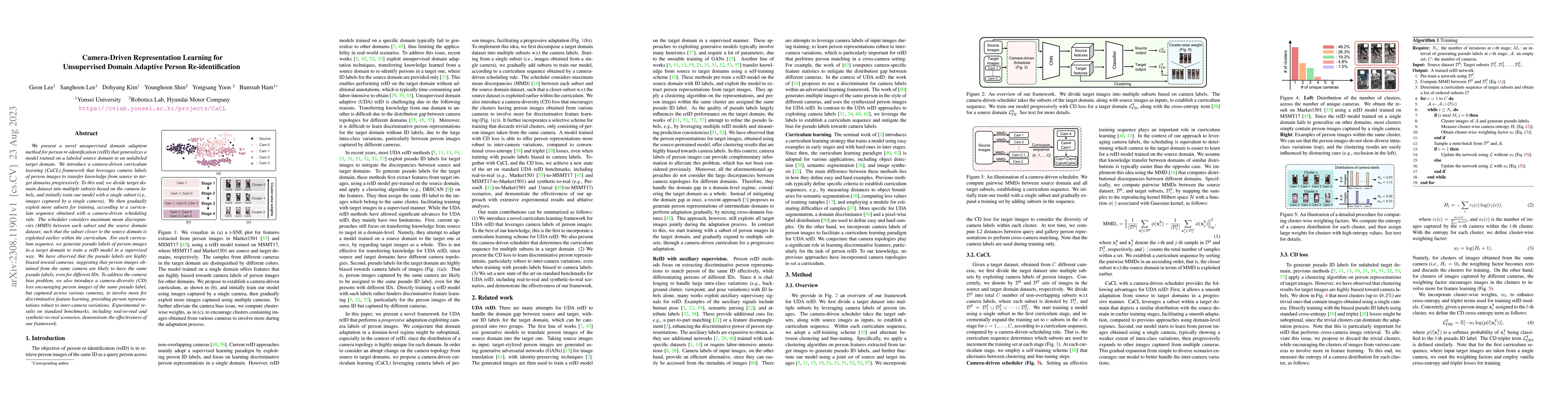 Thumbnail for Camera-Driven Representation Learning for Unsupervised Domain Adaptive
  Person Re-identification