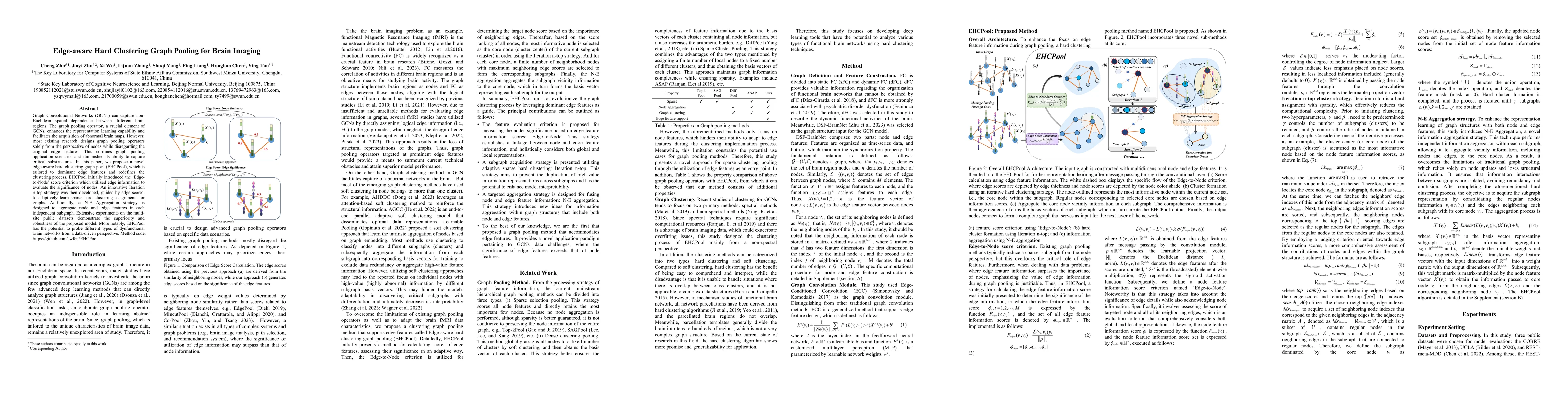 Thumbnail for Edge-aware Hard Clustering Graph Pooling for Brain Imaging