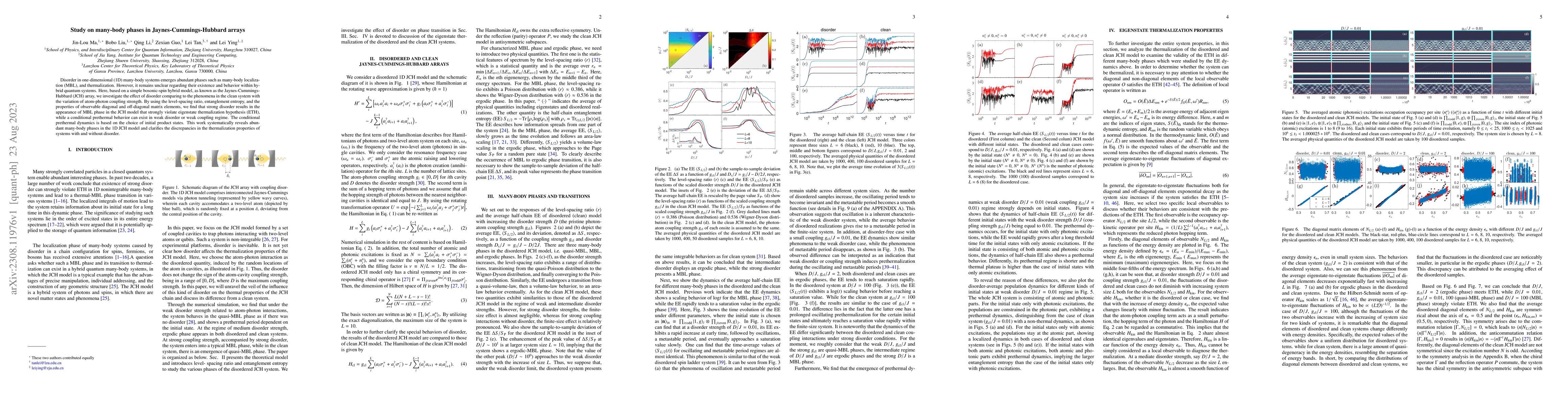 Thumbnail for Study on many-body phases in Jaynes-Cummings-Hubbard arrays