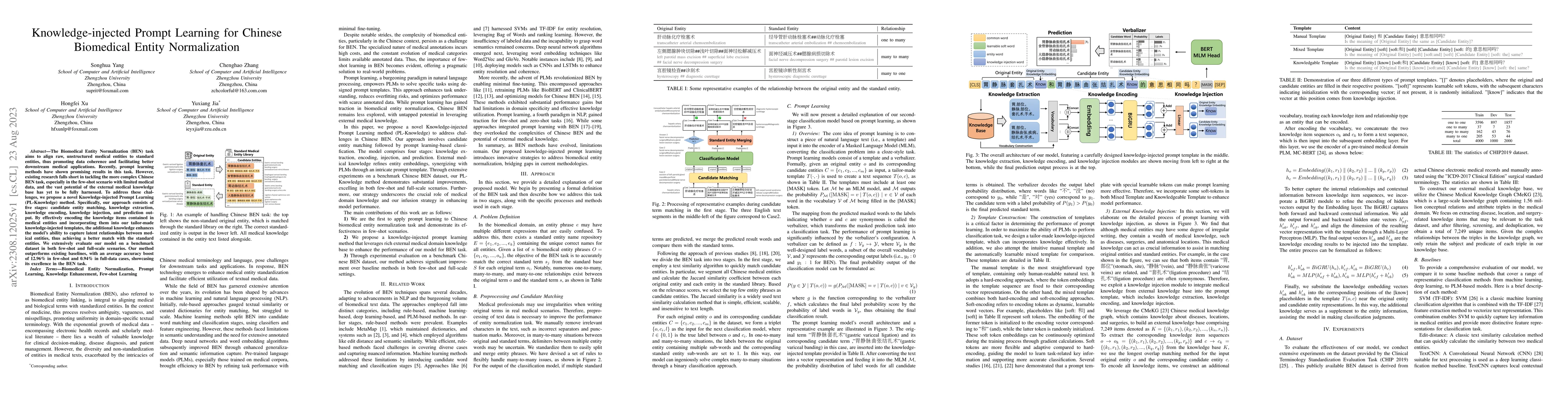 Thumbnail for Knowledge-injected Prompt Learning for Chinese Biomedical Entity
  Normalization