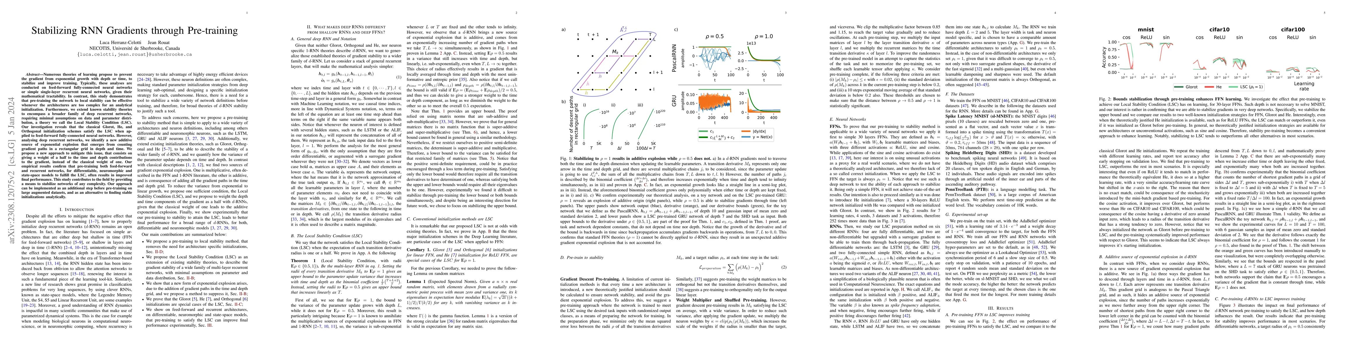 Thumbnail for Stabilizing RNN Gradients through Pre-training