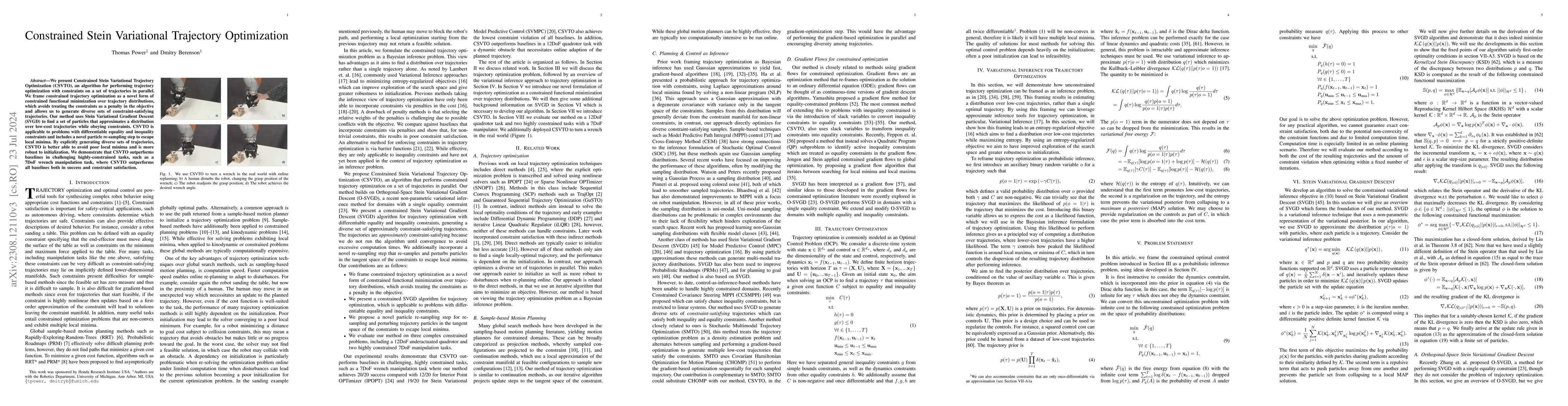 Thumbnail for Constrained Stein Variational Trajectory Optimization