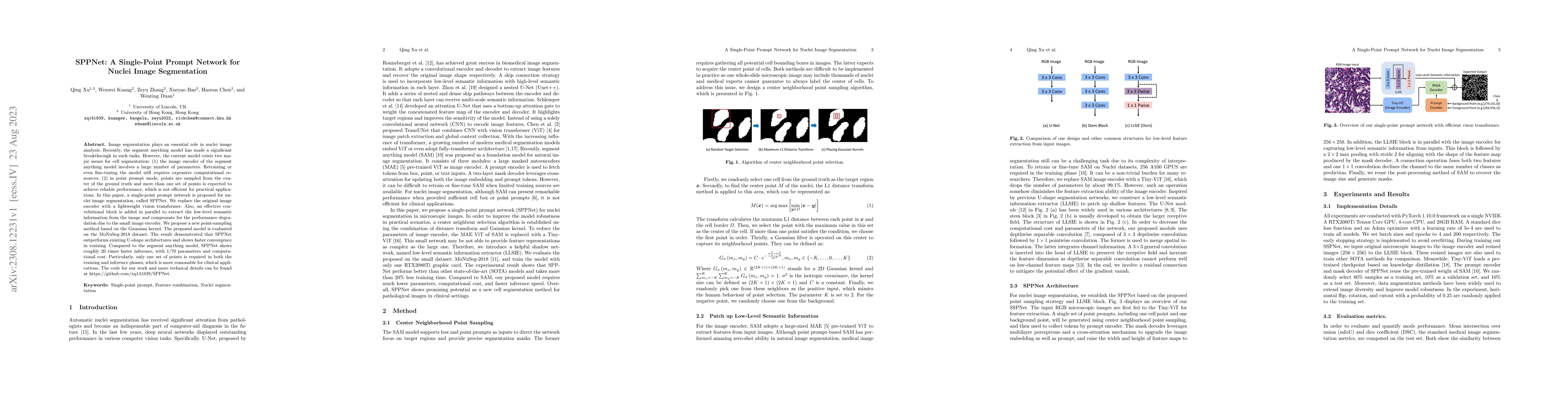 Thumbnail for SPPNet: A Single-Point Prompt Network for Nuclei Image Segmentation