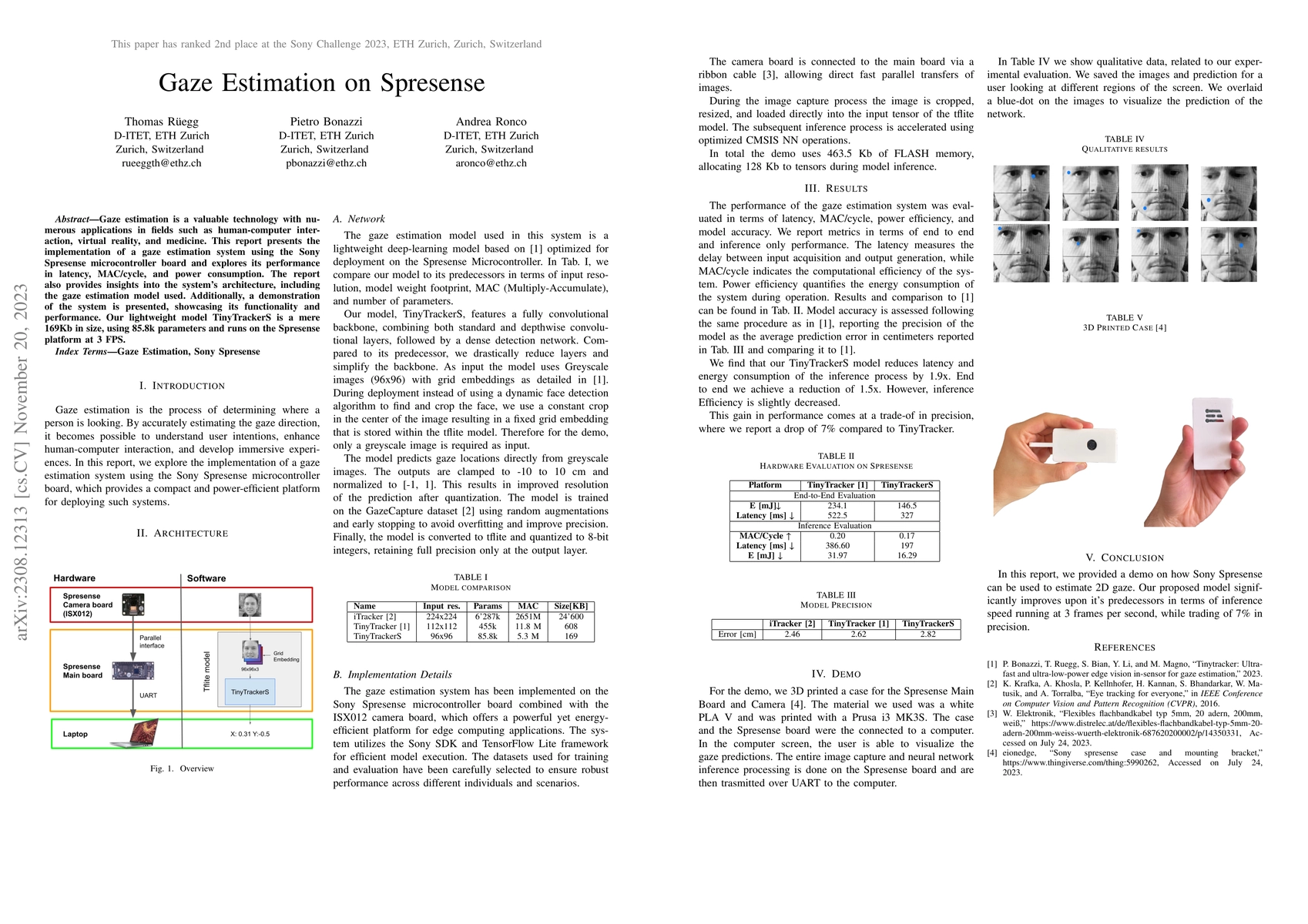 Thumbnail for Gaze Estimation on Spresense