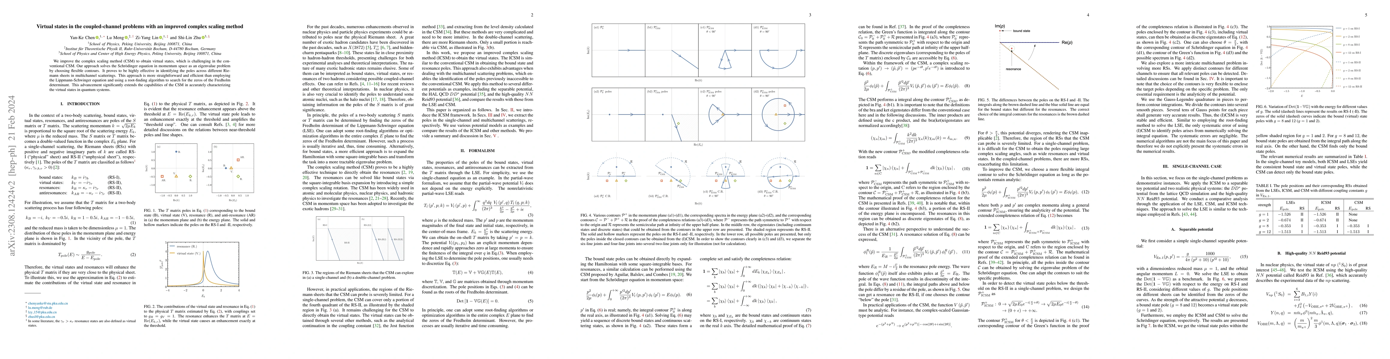Thumbnail for Virtual states in the coupled-channel problems with an improved complex
  scaling method