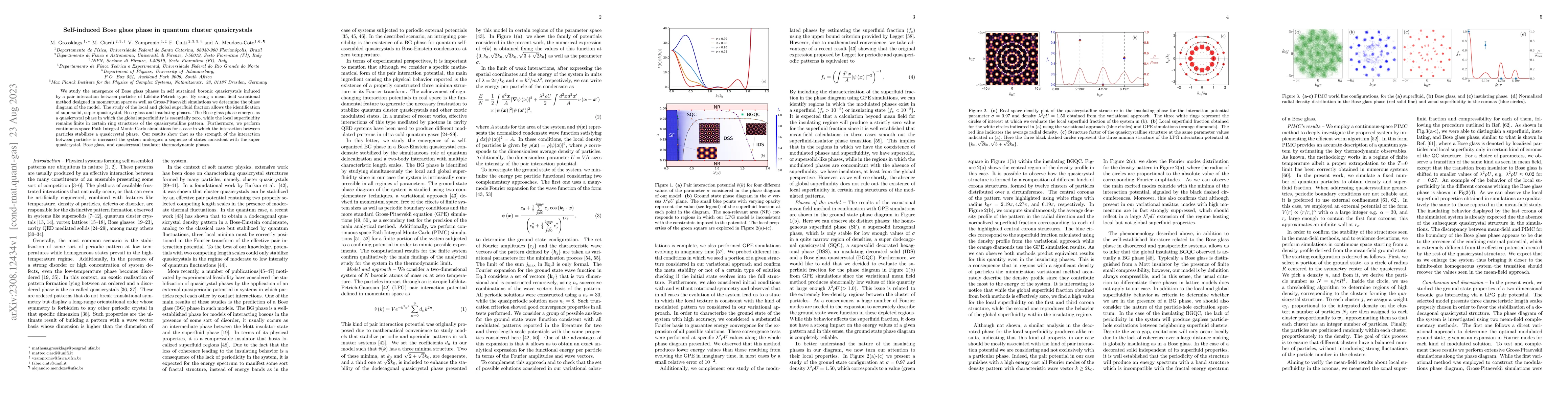 Thumbnail for Self-induced Bose glass phase in quantum cluster quasicrystals