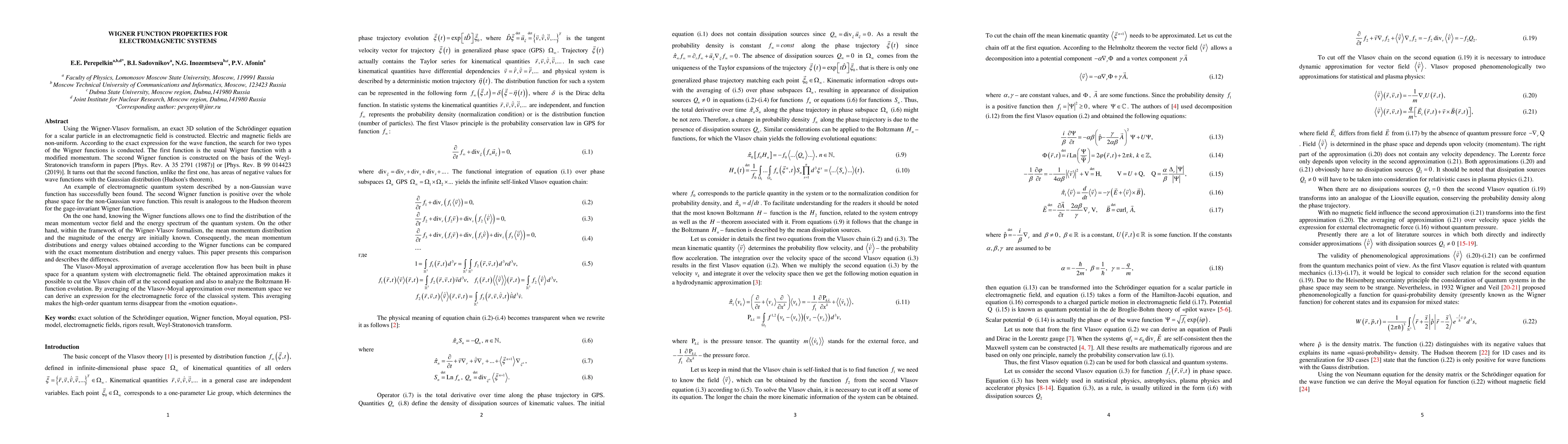 Thumbnail for Wigner function properties for electromagnetic systems