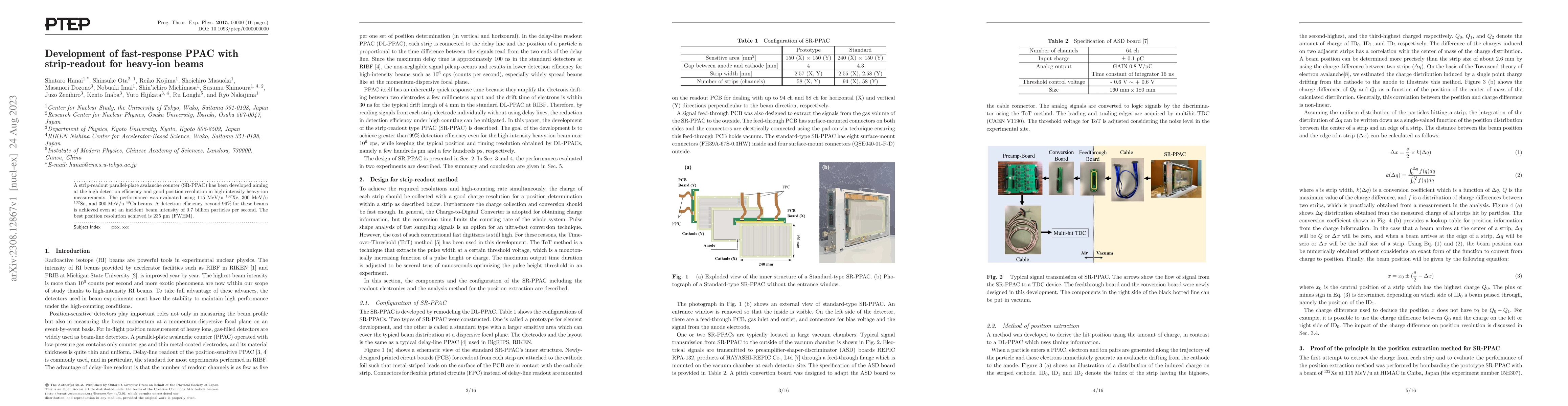 Thumbnail for Development of fast-response PPAC with strip-readout for heavy-ion beams