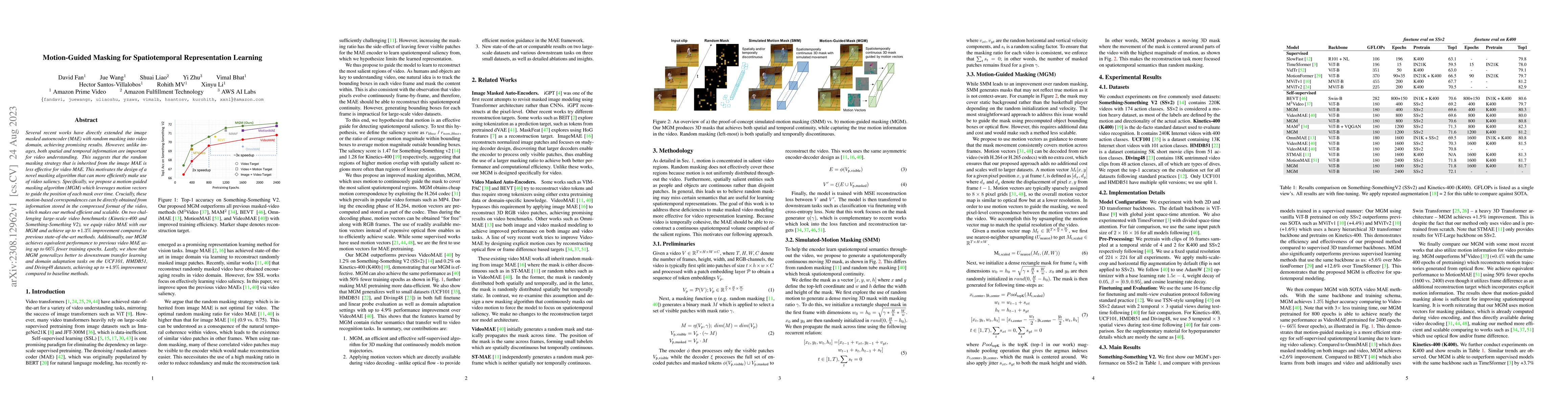 Thumbnail for Motion-Guided Masking for Spatiotemporal Representation Learning