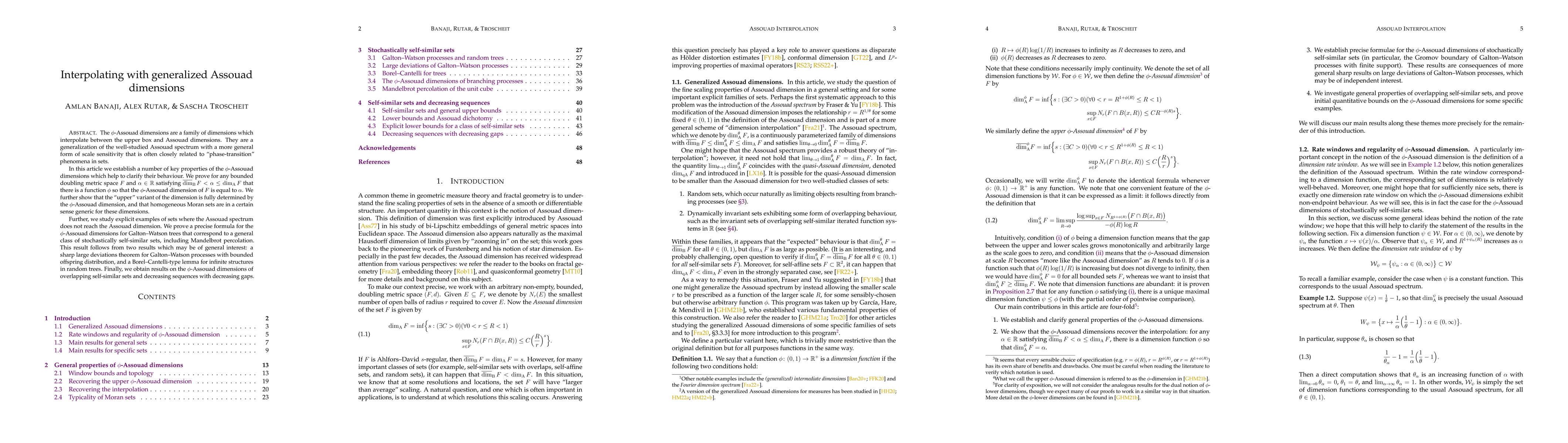 Thumbnail for Interpolating with generalized Assouad dimensions