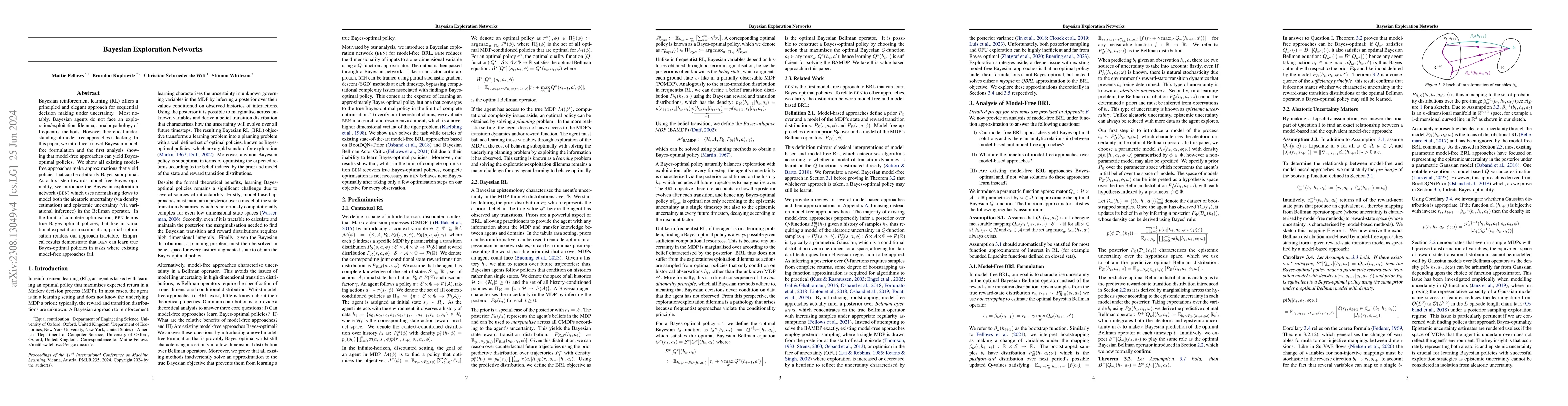 Thumbnail for Bayesian Exploration Networks