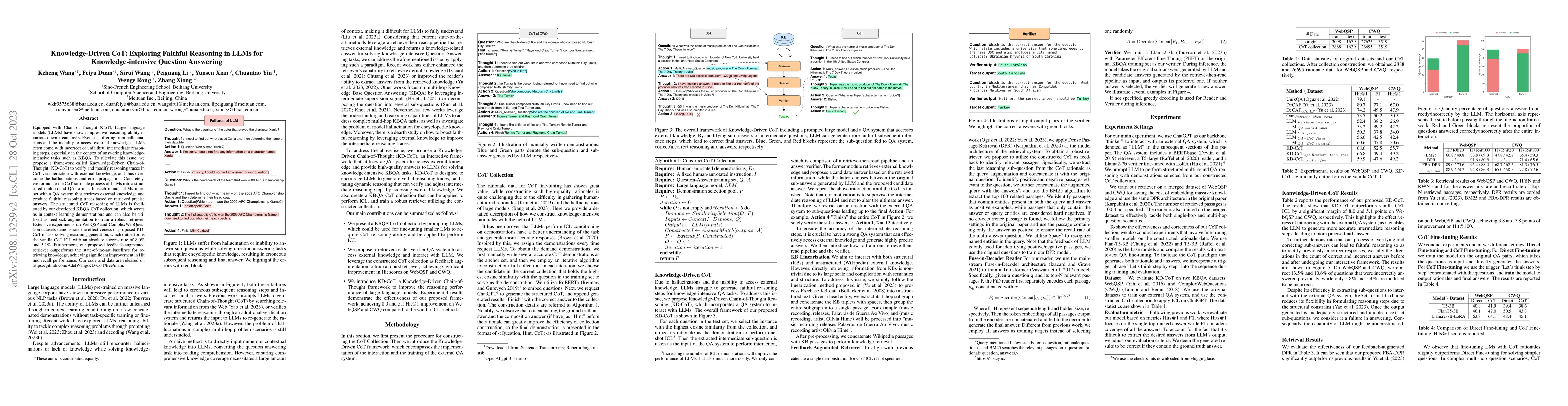 Thumbnail for Knowledge-Driven CoT: Exploring Faithful Reasoning in LLMs for
  Knowledge-intensive Question Answering