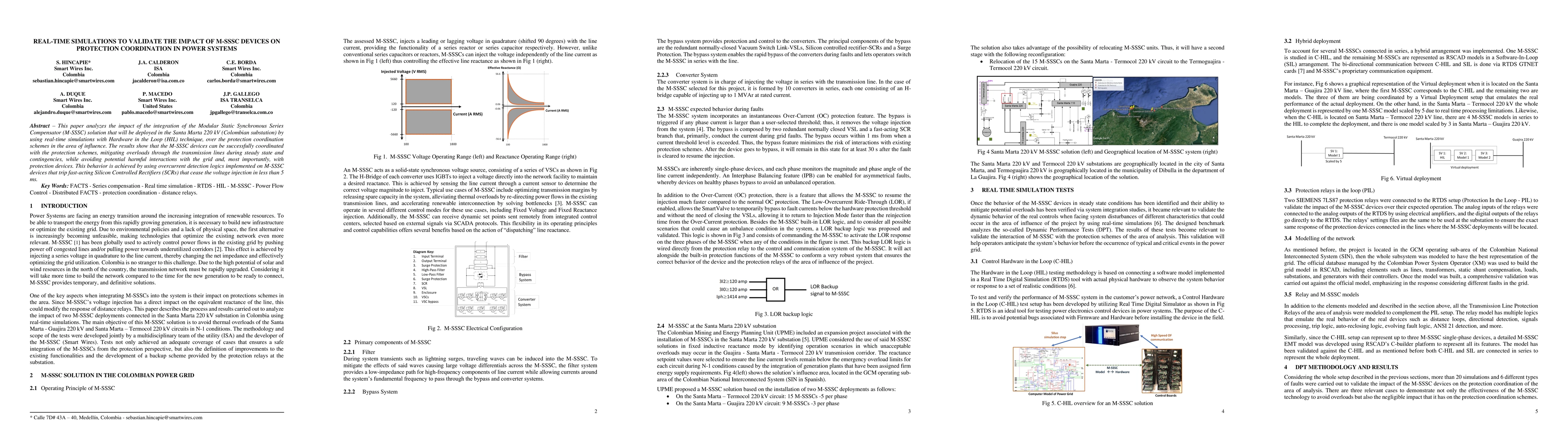 Thumbnail for Real-Time Simulations To Validate The Impact Of M-SSSC Devices On
  Protection Coordination In Power Systems