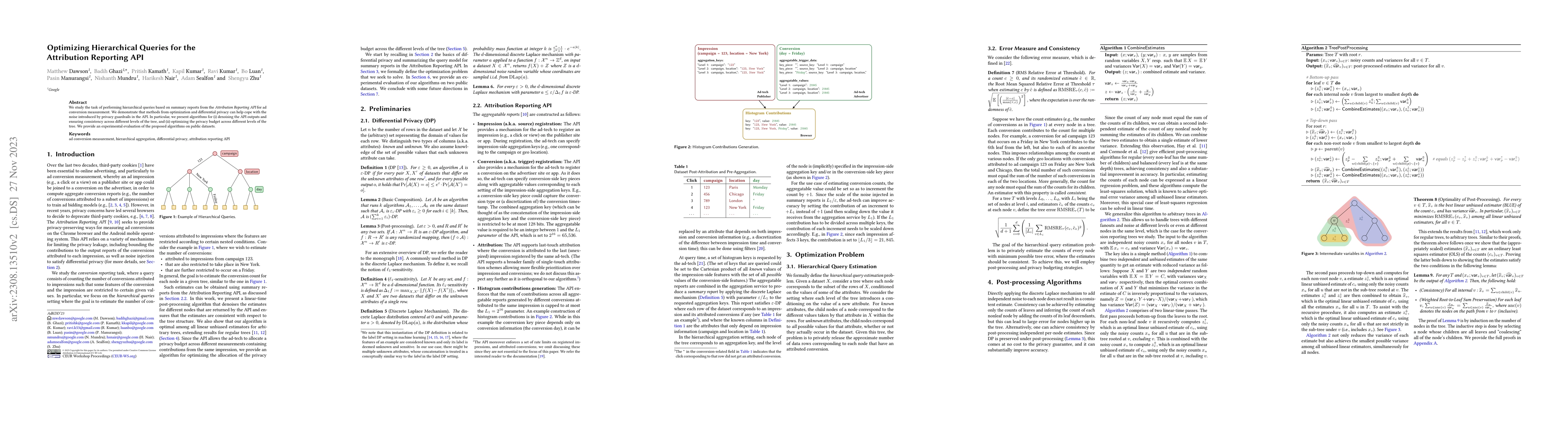 Thumbnail for Optimizing Hierarchical Queries for the Attribution Reporting API