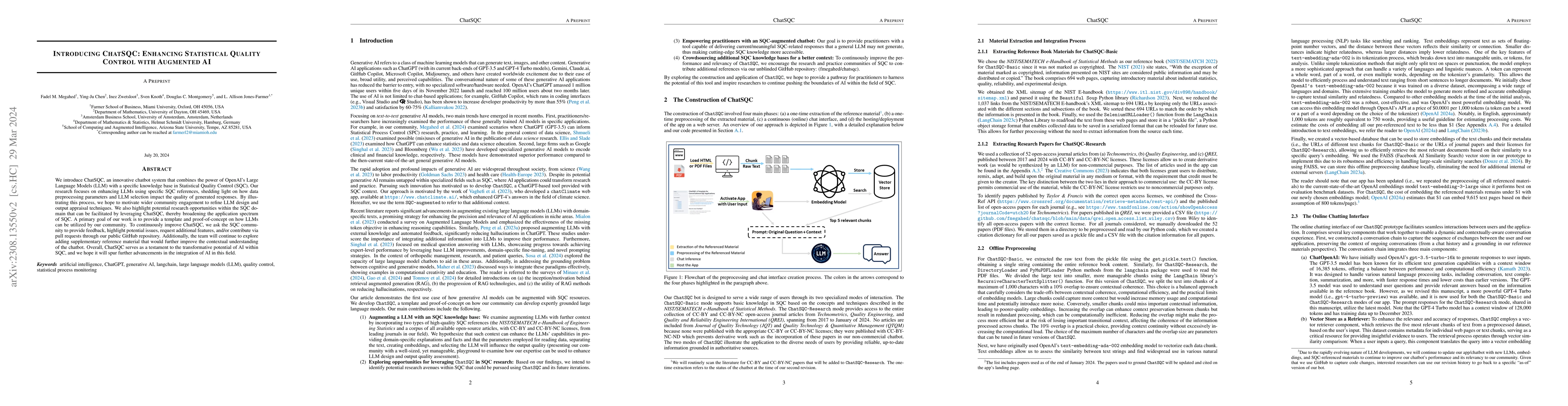 Thumbnail for Introducing ChatSQC: Enhancing Statistical Quality Control with
  Augmented AI