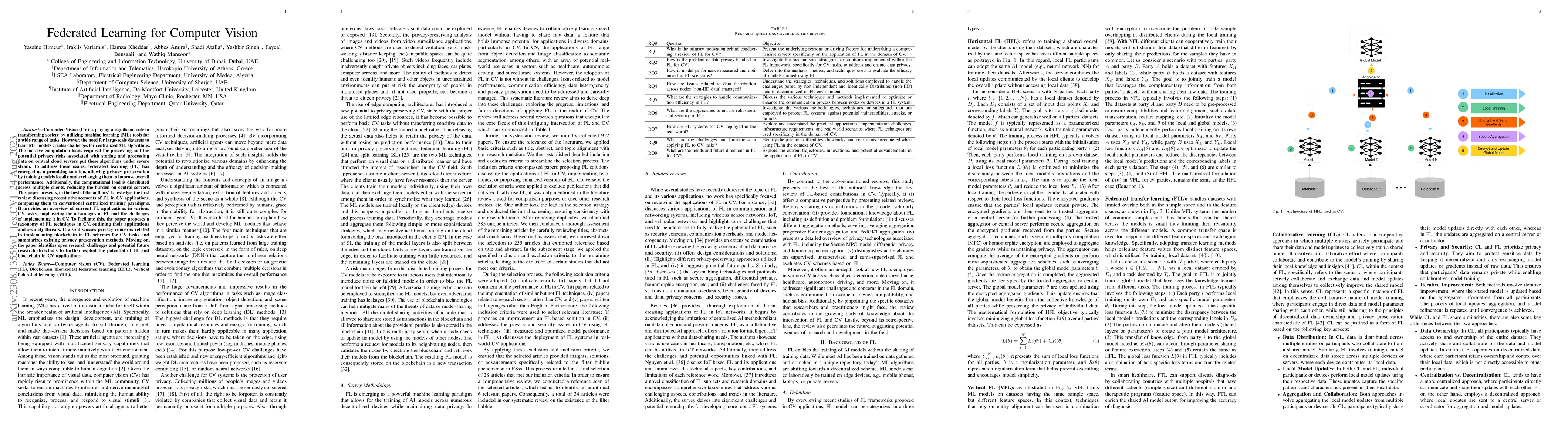 Thumbnail for Federated Learning for Computer Vision