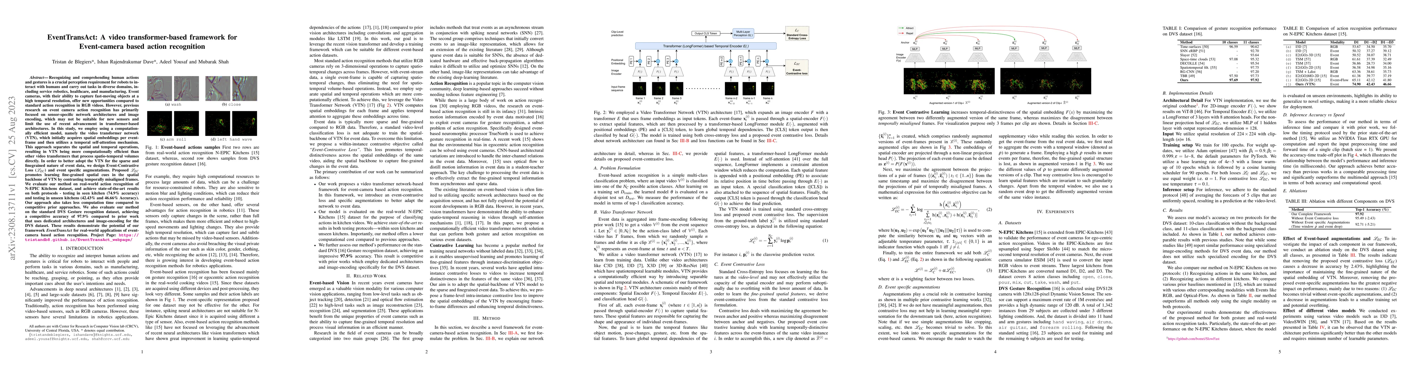 Thumbnail for EventTransAct: A video transformer-based framework for Event-camera
  based action recognition