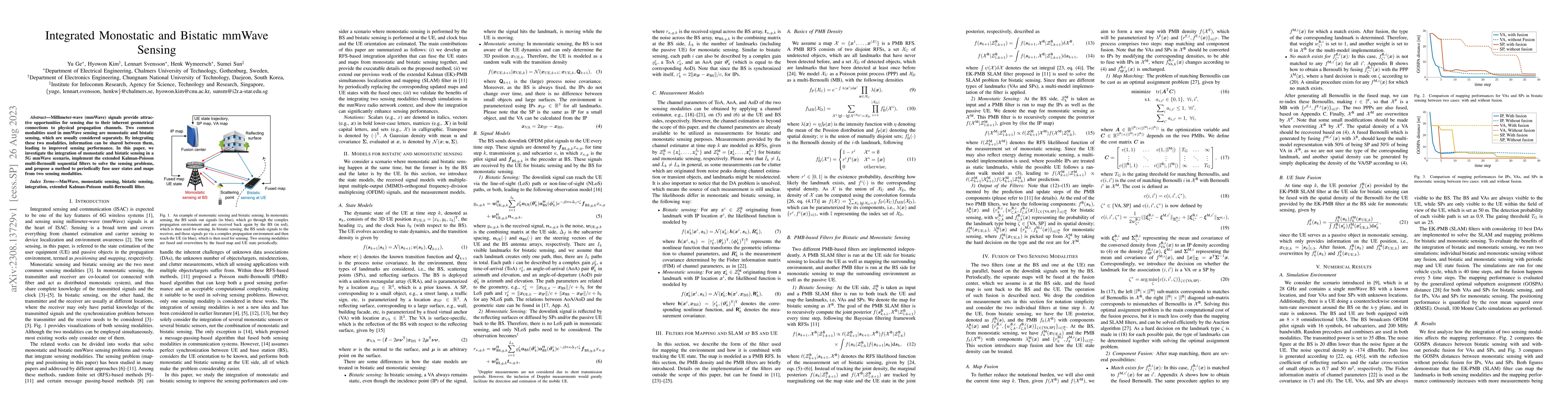 Thumbnail for Integrated Monostatic and Bistatic mmWave Sensing