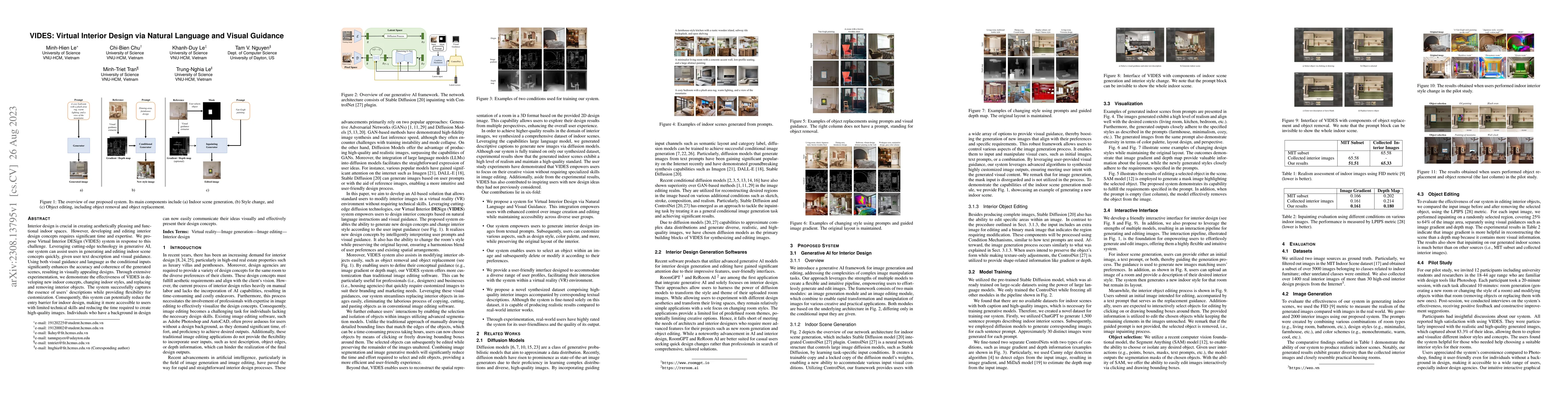 Thumbnail for VIDES: Virtual Interior Design via Natural Language and Visual Guidance