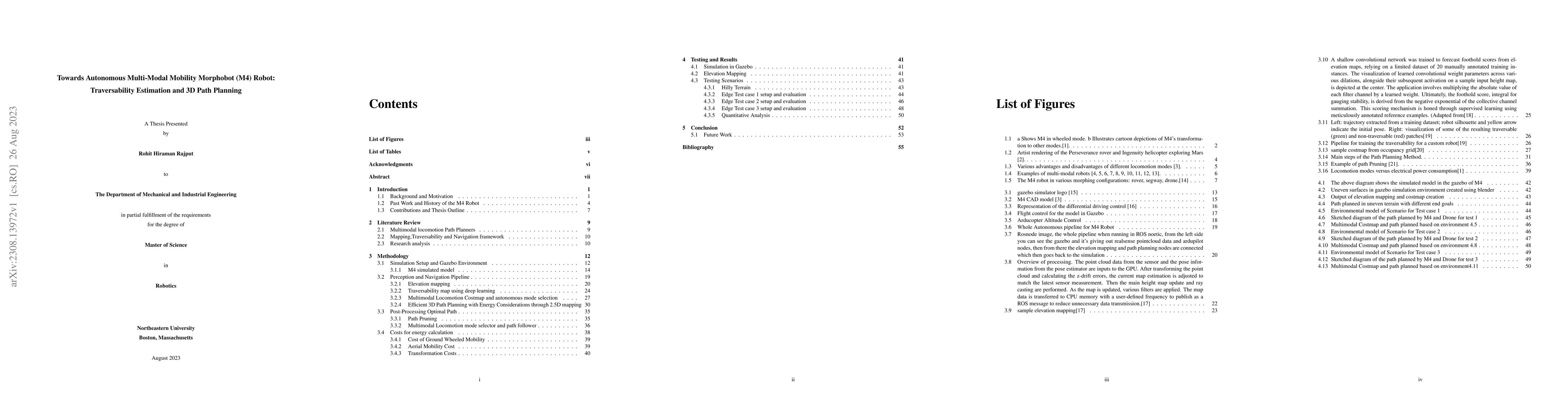 Thumbnail for Towards Autonomous Multi-Modal Mobility Morphobot (M4) Robot:
  Traversability Estimation and 3D Path Planning
