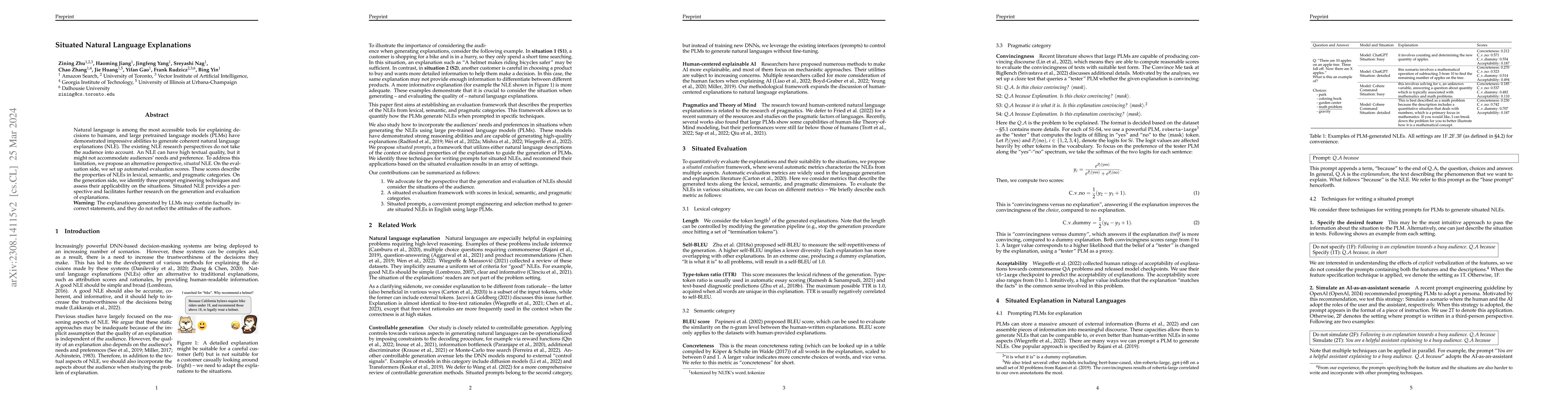 Thumbnail for Situated Natural Language Explanations
