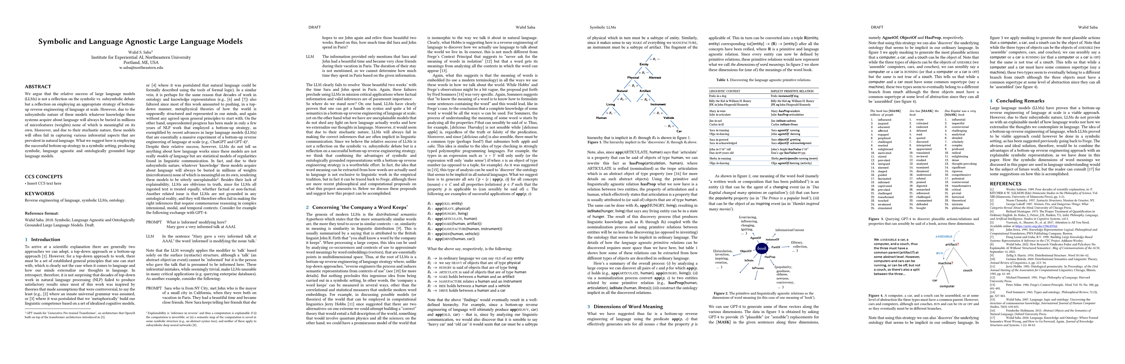 Thumbnail for Symbolic and Language Agnostic Large Language Models