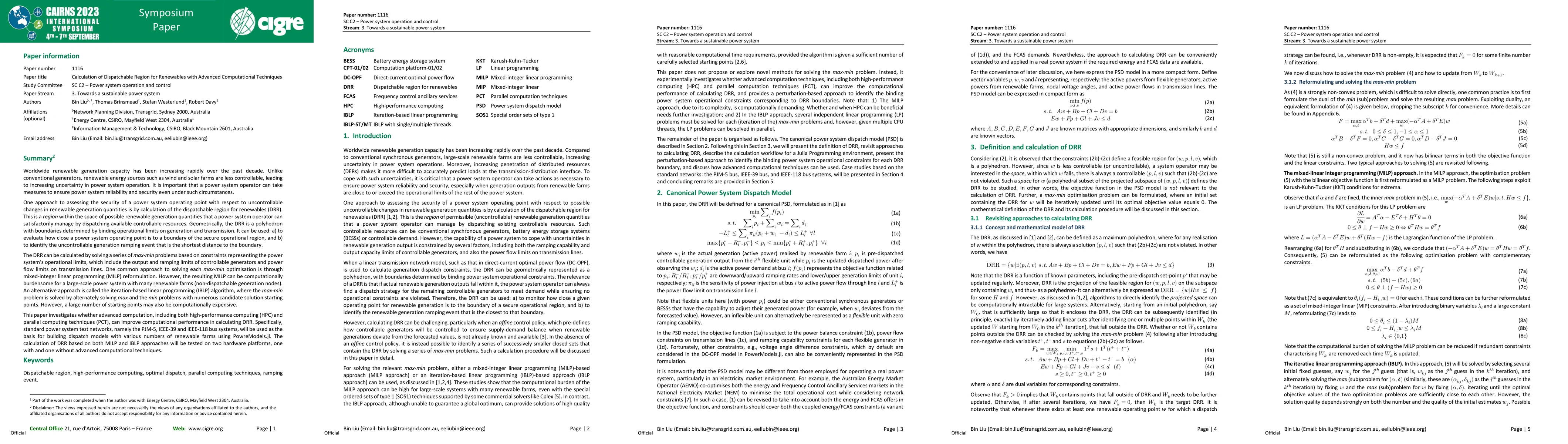 Thumbnail for Calculation of Dispatchable Region for Renewables with Advanced
  Computational Techniques