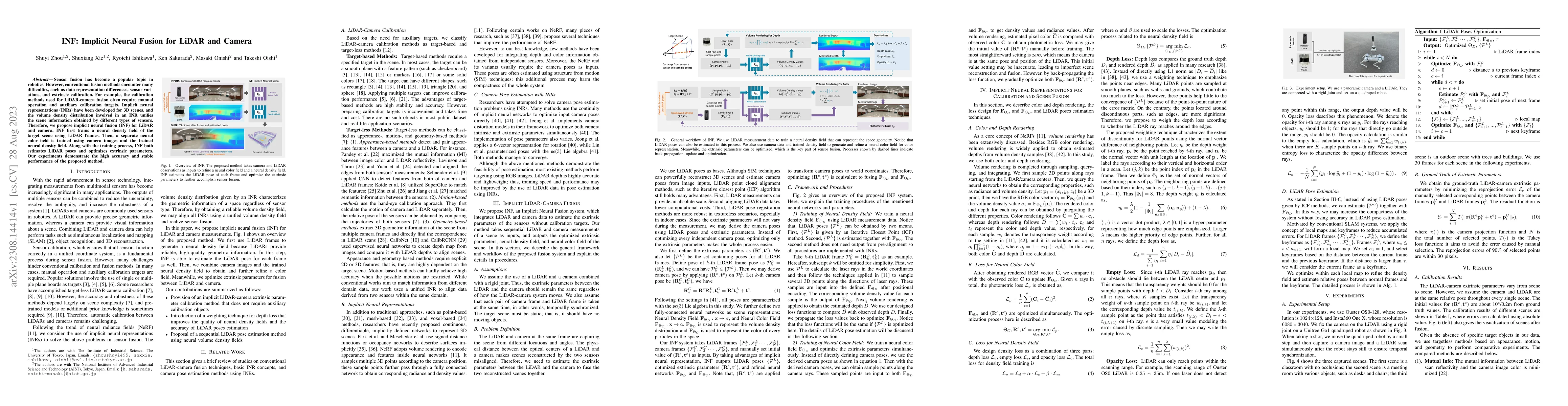 Thumbnail for INF: Implicit Neural Fusion for LiDAR and Camera