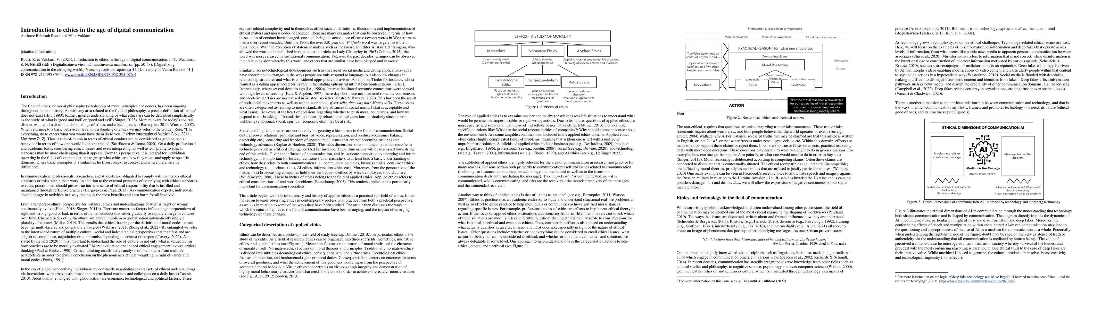 Thumbnail for Introduction to ethics in the age of digital communication