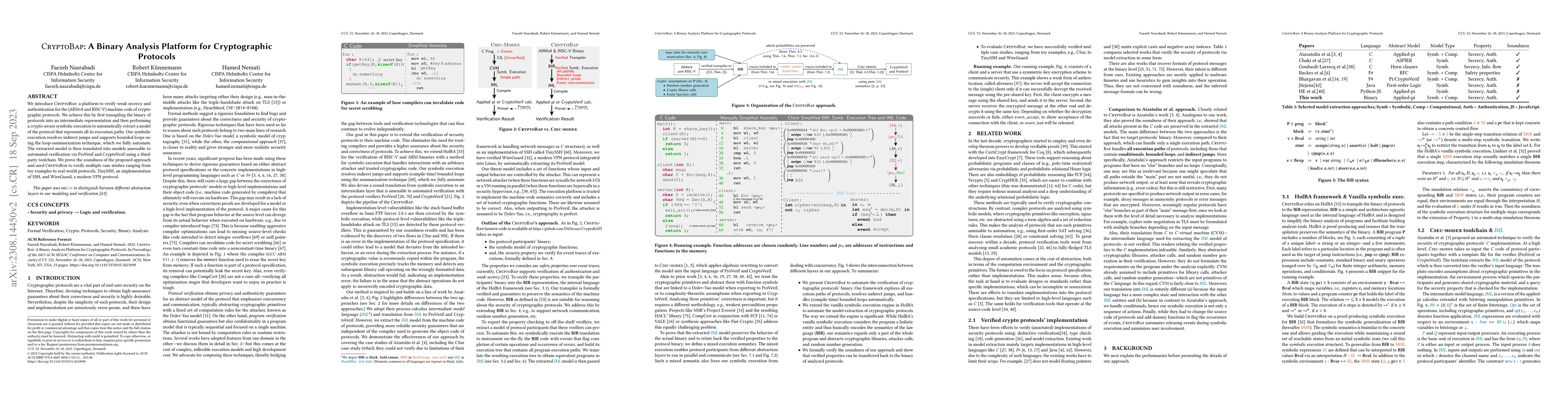 Thumbnail for CryptoBap: A Binary Analysis Platform for Cryptographic Protocols