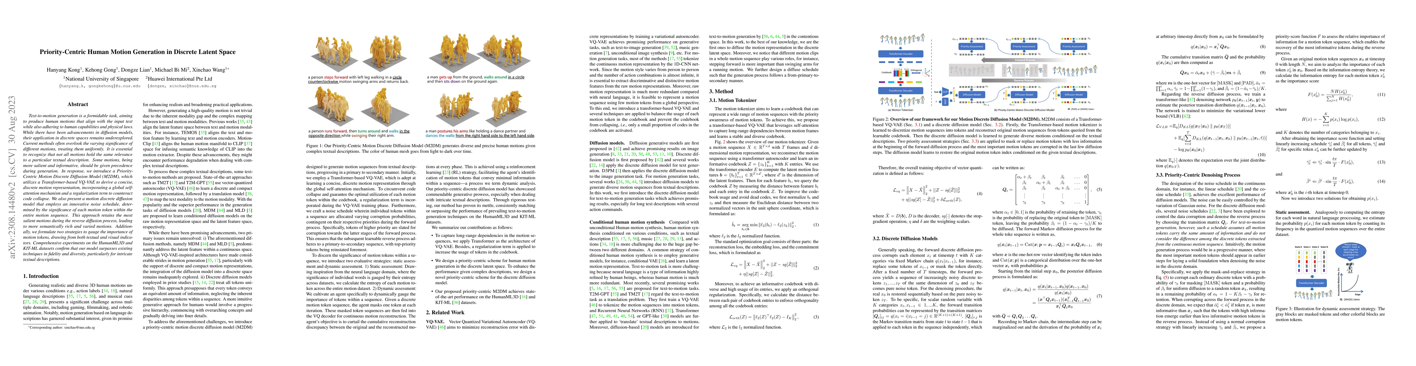 Thumbnail for Priority-Centric Human Motion Generation in Discrete Latent Space