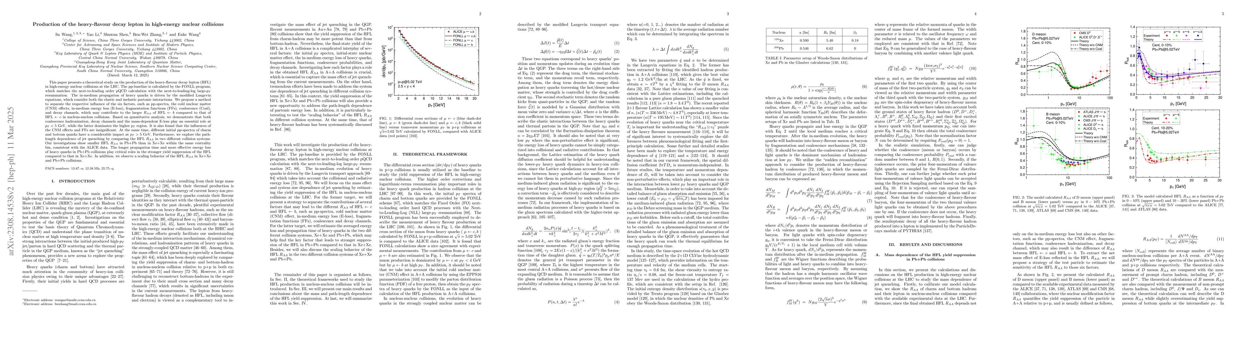 Thumbnail for Production of the heavy-flavour decay lepton in high-energy nuclear
  collisions