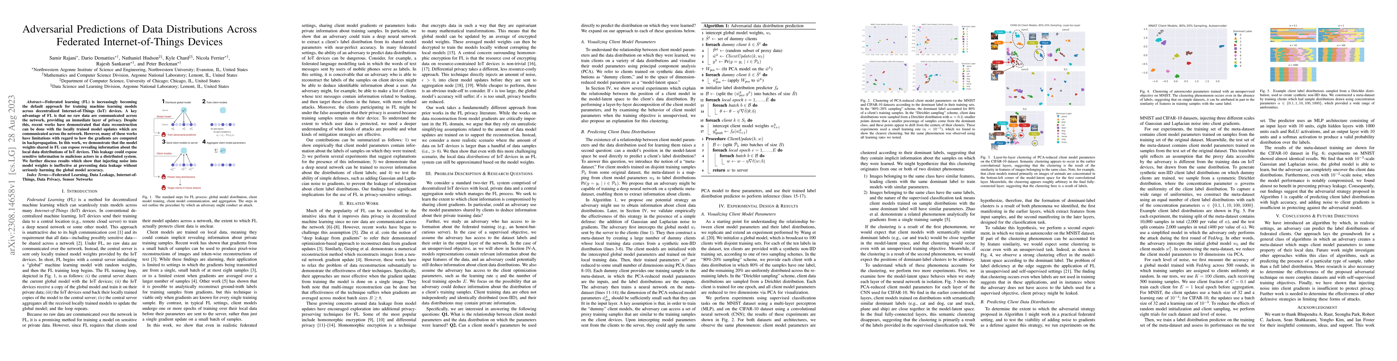 Thumbnail for Adversarial Predictions of Data Distributions Across Federated
  Internet-of-Things Devices