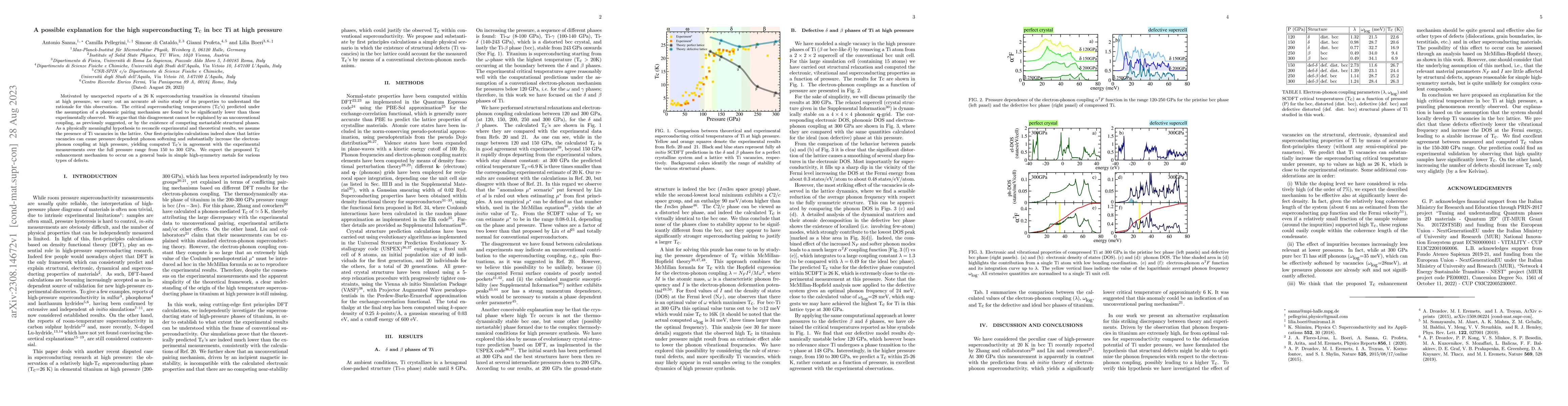 Thumbnail for A possible explanation for the high superconducting Tc in bcc Ti at high
  pressure